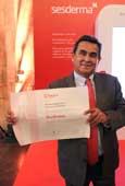 Sesderma recibi el Premio a la Internacionalizacin de la Cmara de Comercio de Valencia