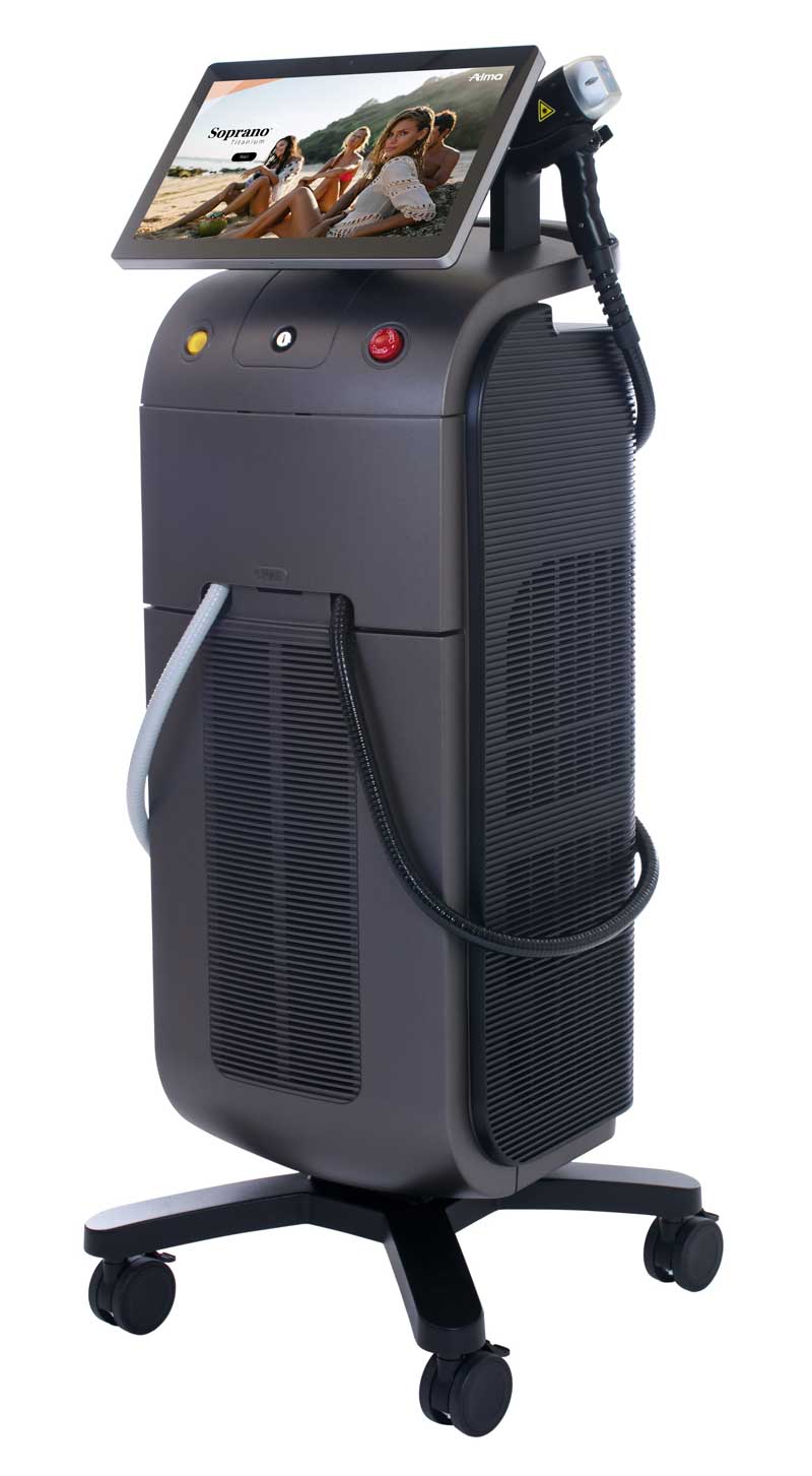 Soprano Titanium la formula de oro de la depilacion laser